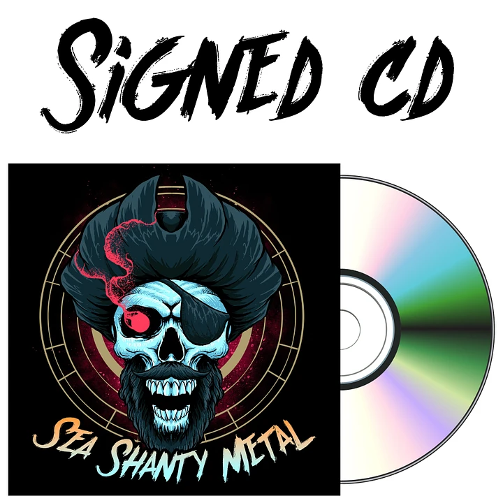 Signed CD - Sea Shanty Metal product image (1)