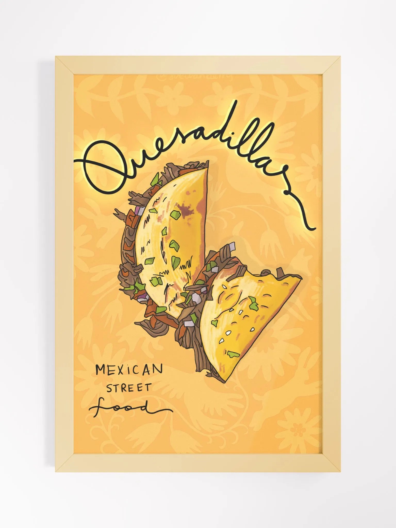 Quesadillas Framed Poster product image (1)