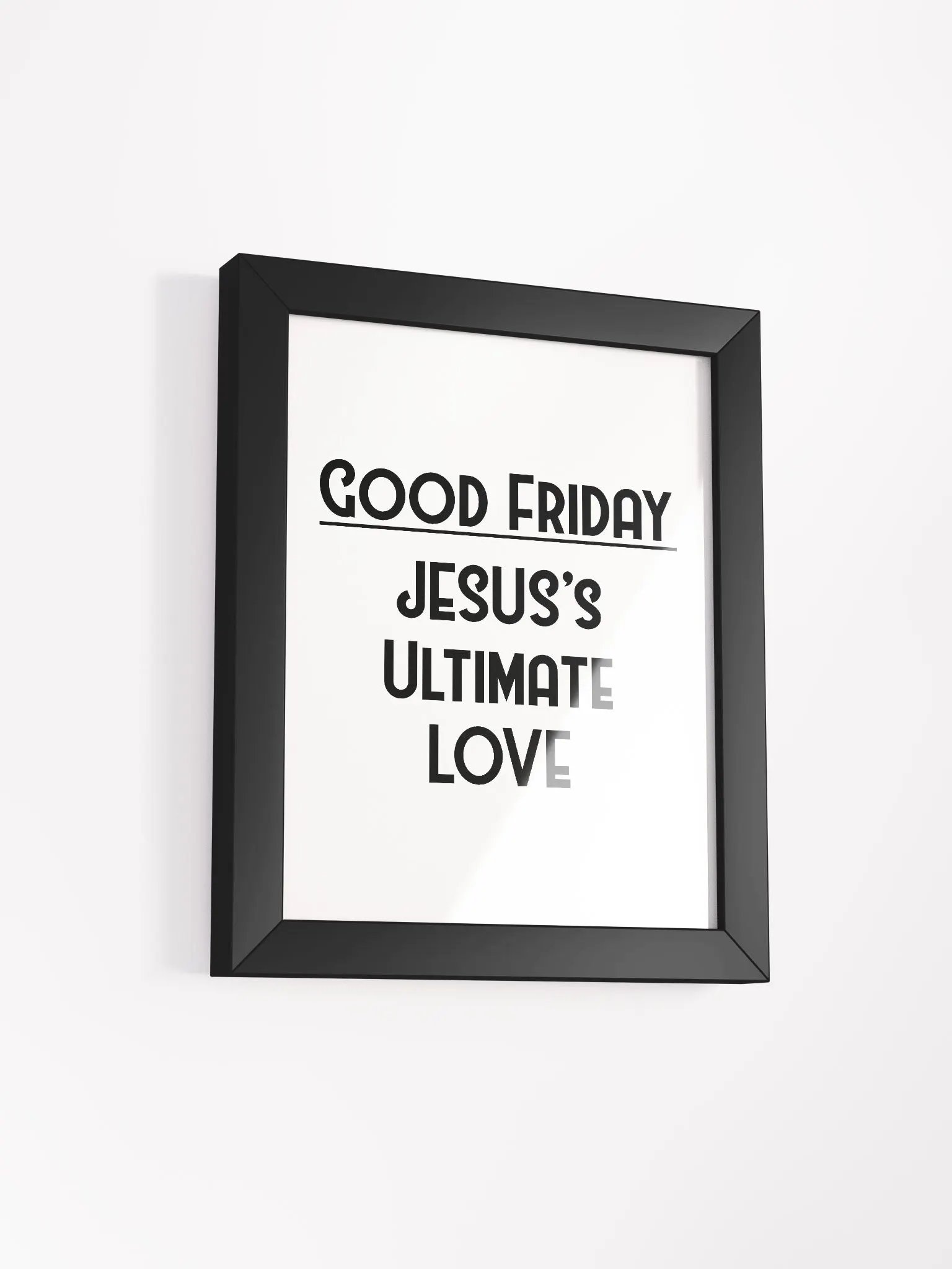 GOOD FRIDAY, JESUS’S ULTIMATES LOVE product image (5)