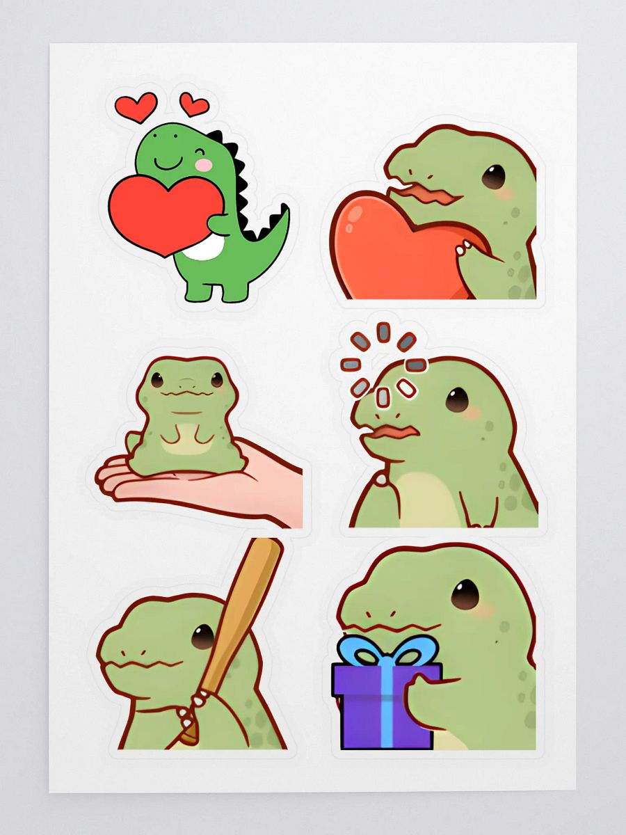 TyyRex Emote Sticker Pack product image (3)