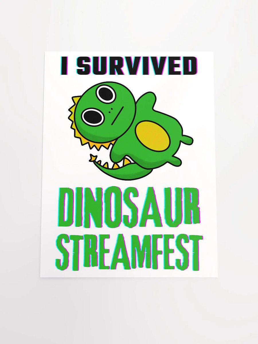 I Survived Dinosaur Streamfest Poster product image (4)