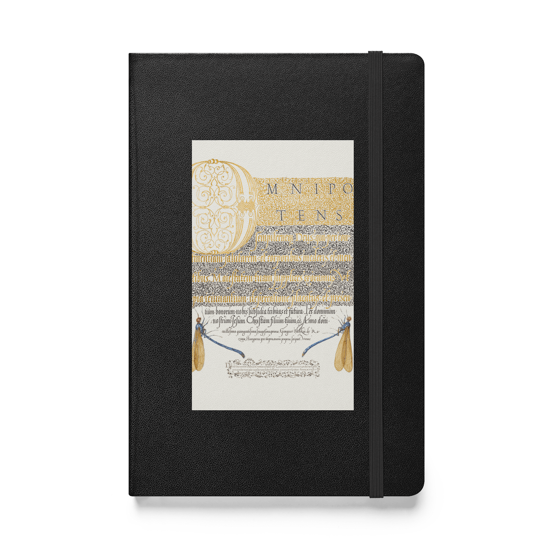 An Elaborate Calligraphy. Hardcover JournalBook® product image (1)
