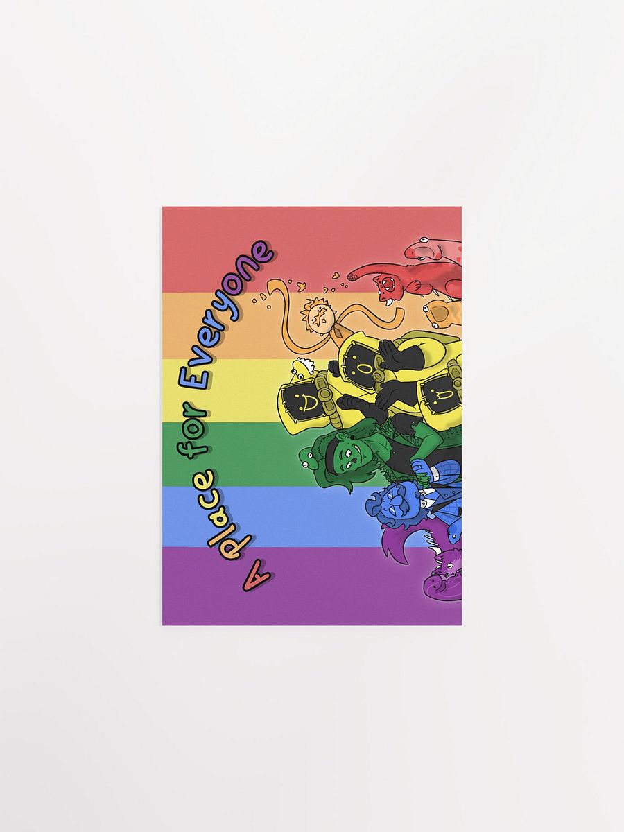 'A Place For Everyone' Pride Poster product image (2)
