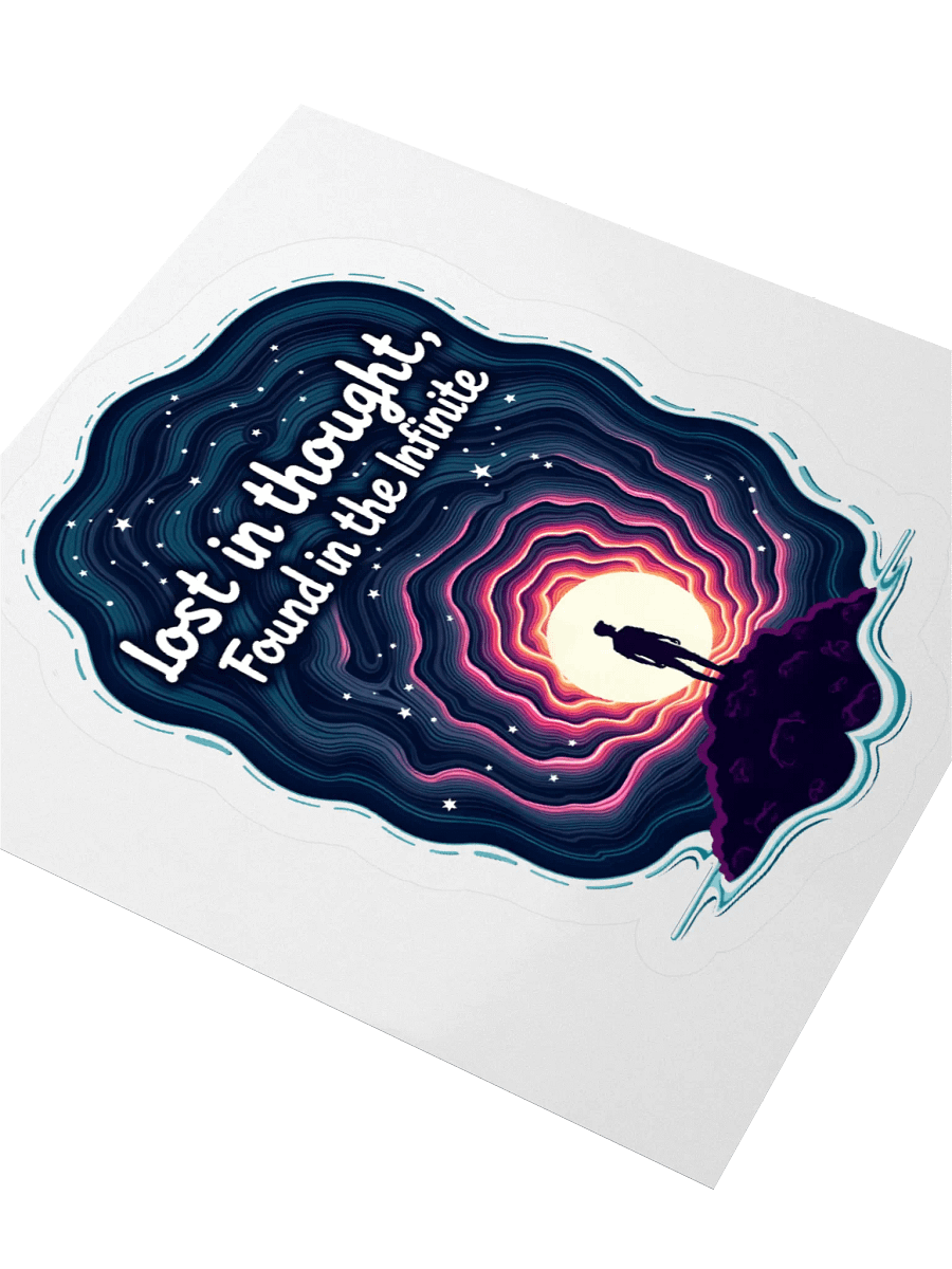 Lost In Thought, Found In The Infinite Sticker product image (3)