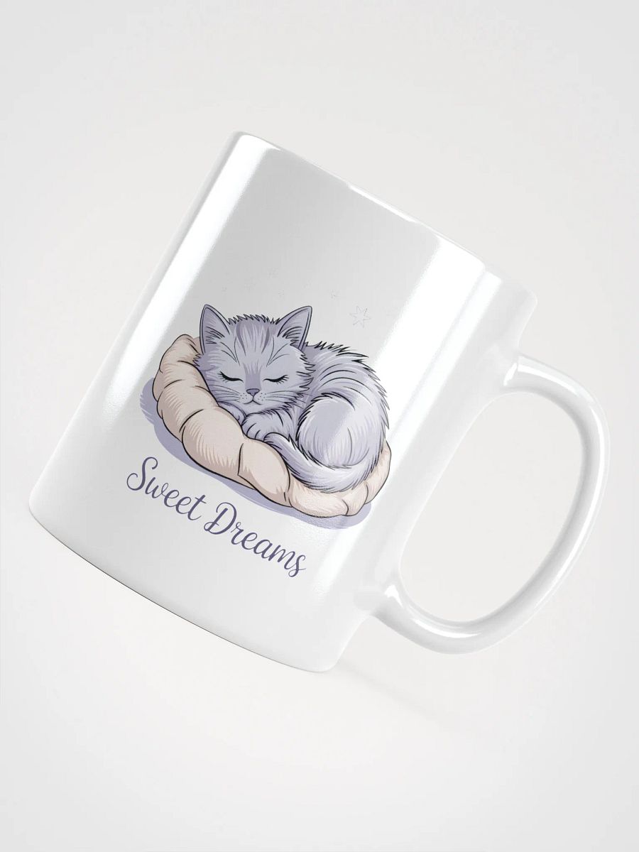 Sweet Dreams Kitten Mug | Cute Sleeping Cat Mug product image (4)