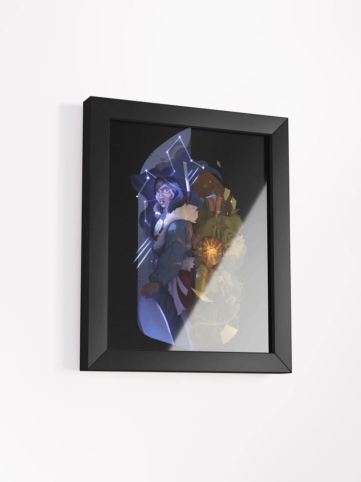 Khari And Kovah Duo Piece - Framed Poster Black product image (2)