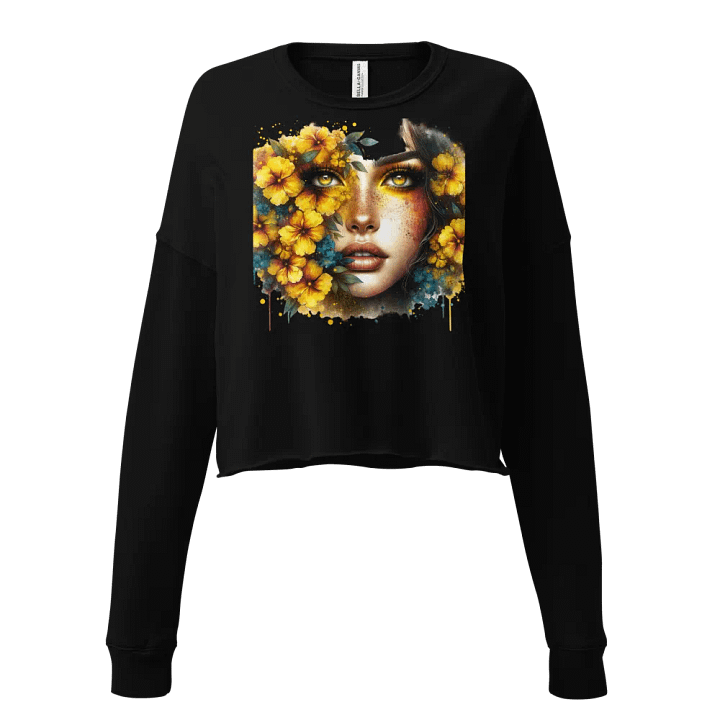 Floral Muse Women's Crop Sweatshirt product image (1)