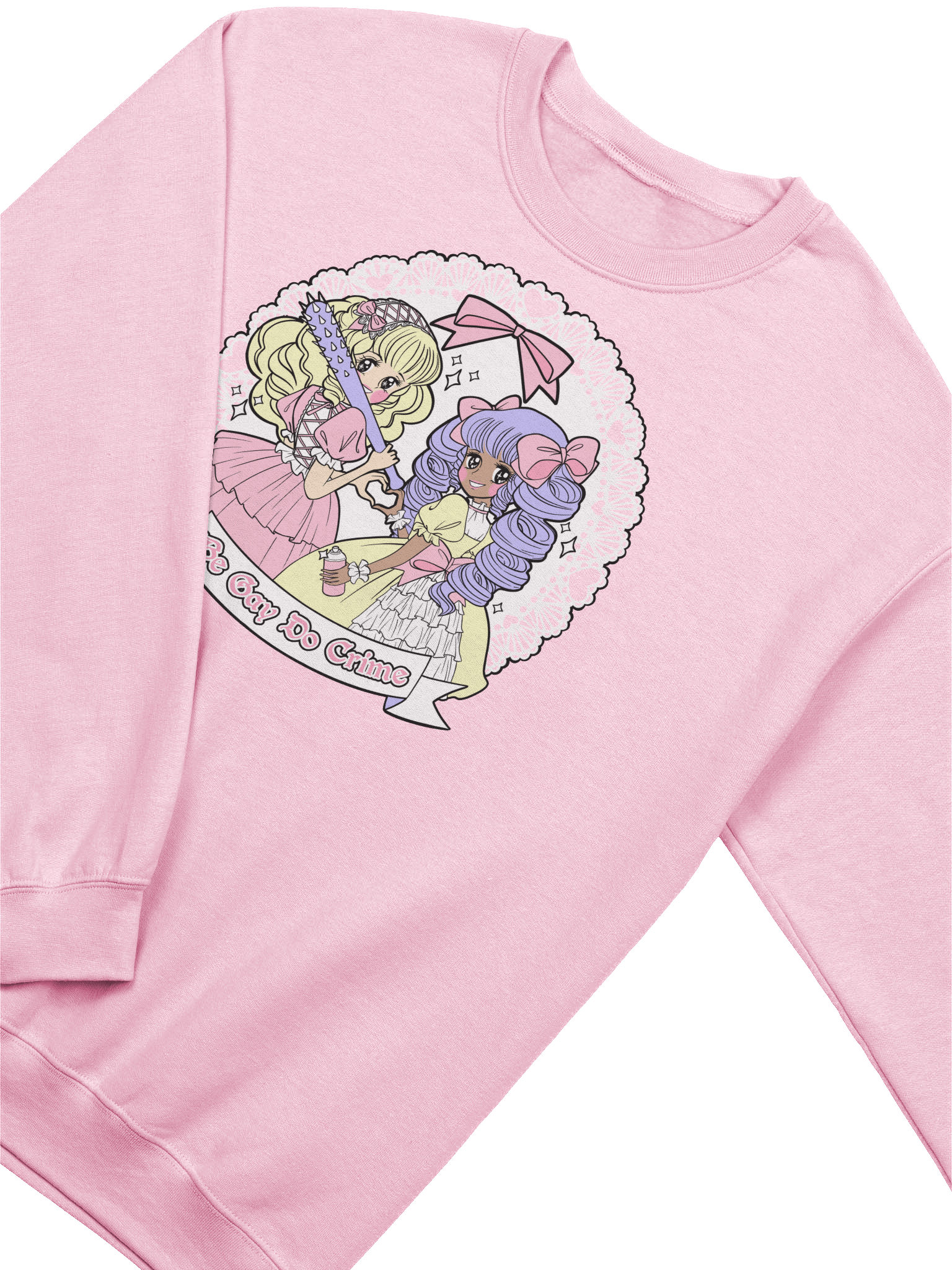 Be Gay Do Crime (Fairy Kei) sweatshirt product image (2)