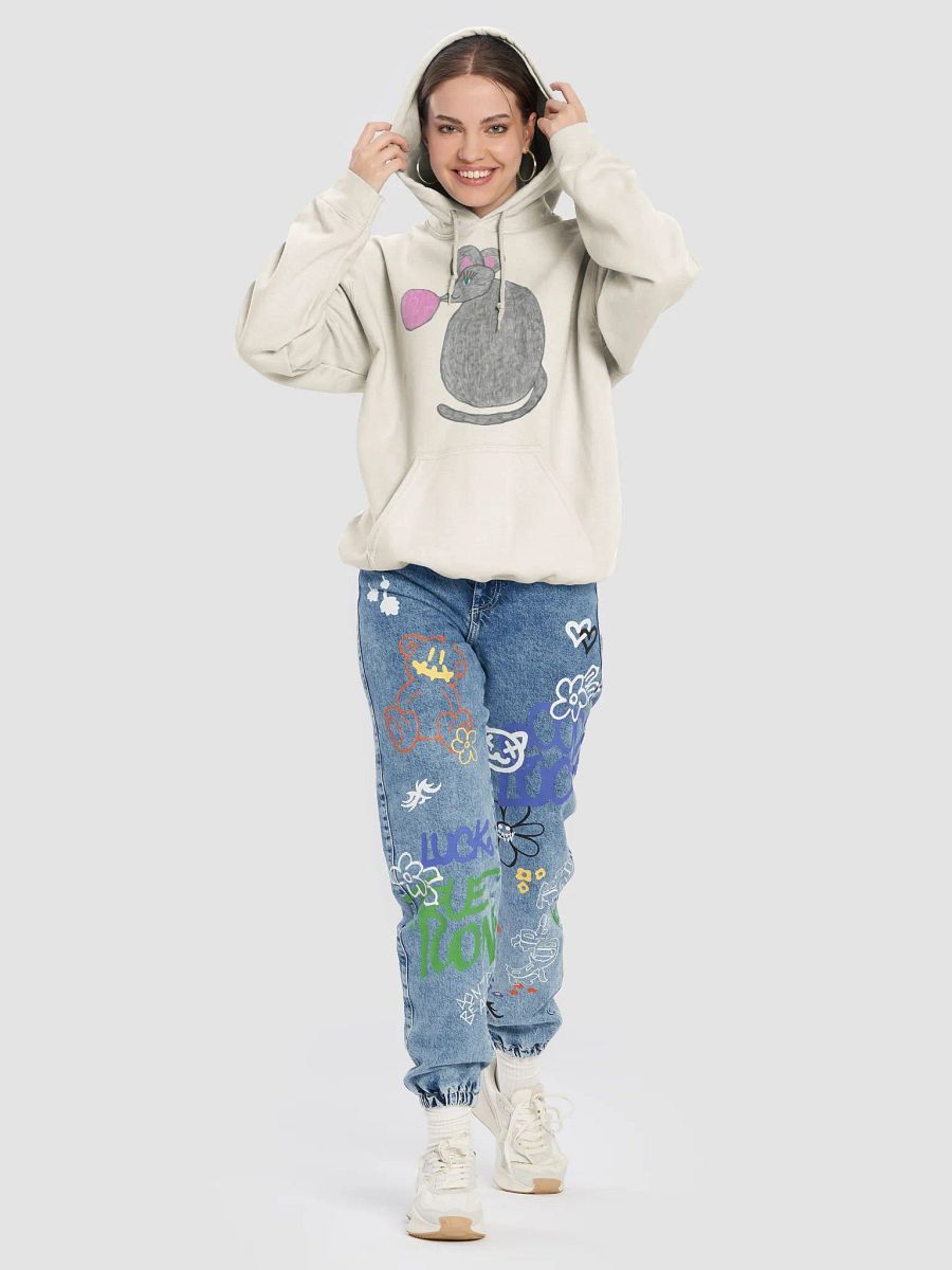 Bubblegum mouse hoodie product image (35)