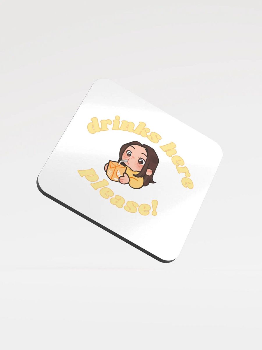 Drinks Here! Coaster product image (1)