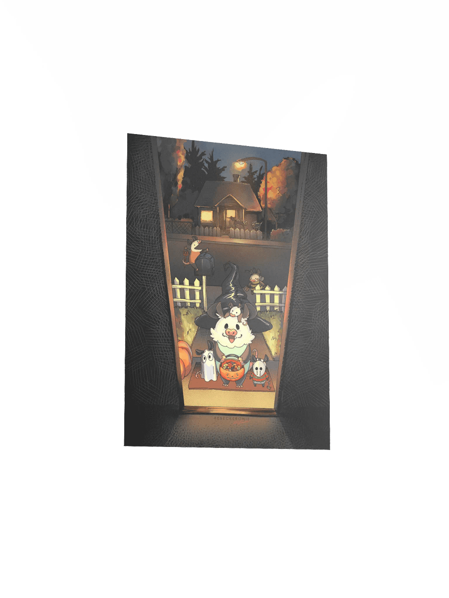 Trick or Treat Possum Print product image (4)