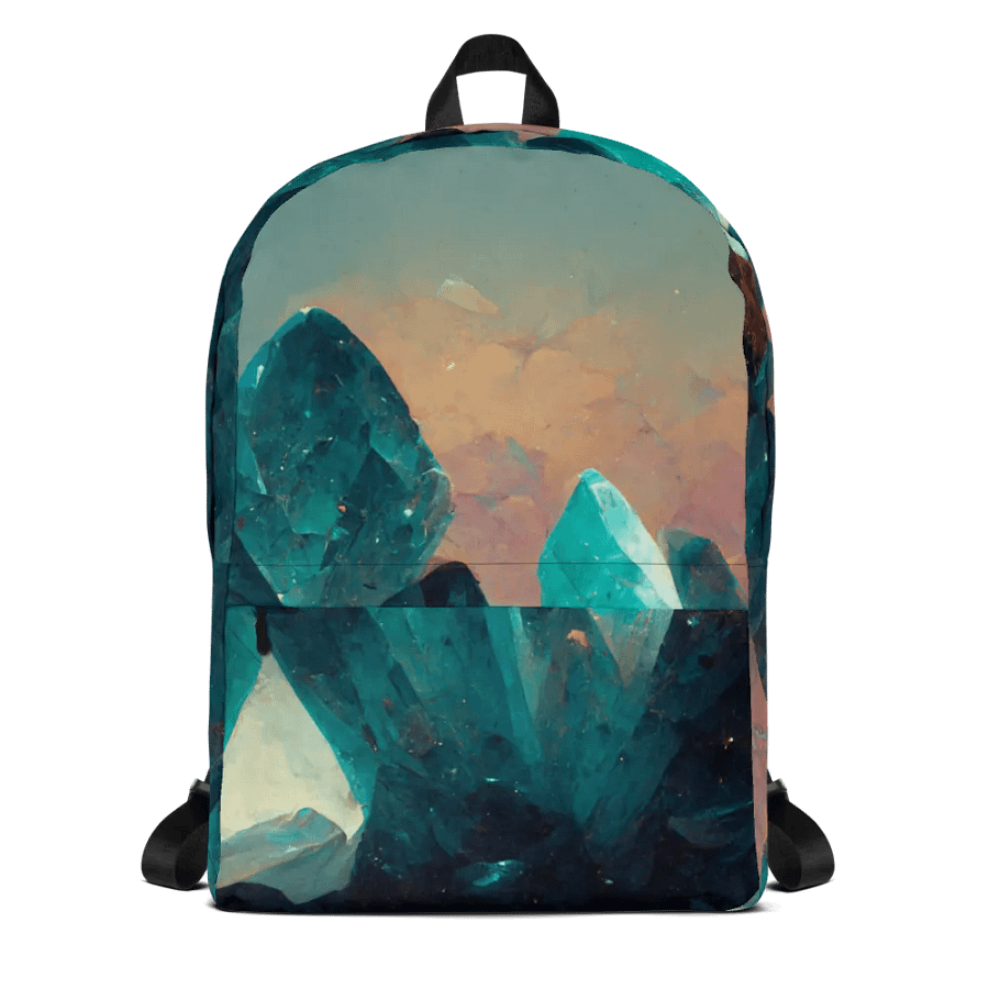 Luminous Crystal Cluster Backpack product image (1)