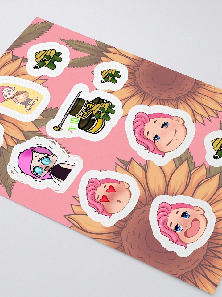 Emote Sticker Sheet product image (2)