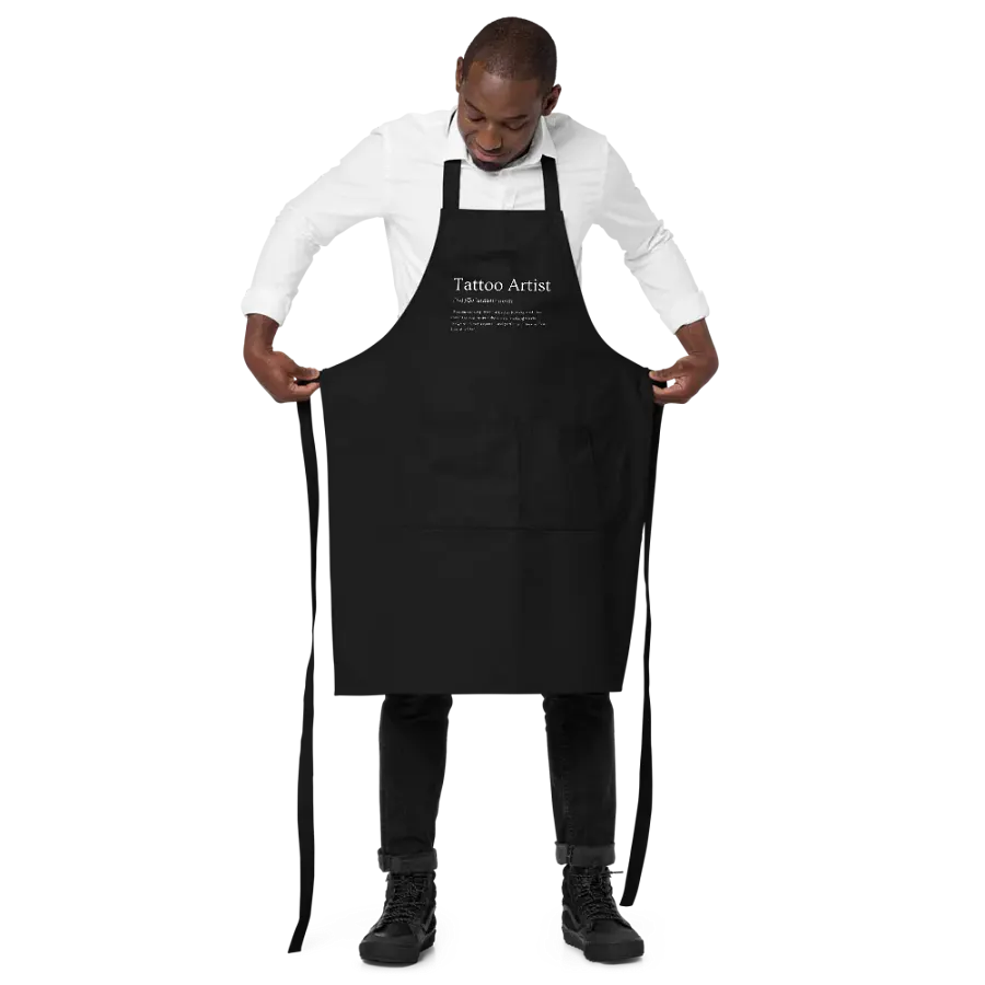 "Tattoo Artist Defined" Apron product image (2)