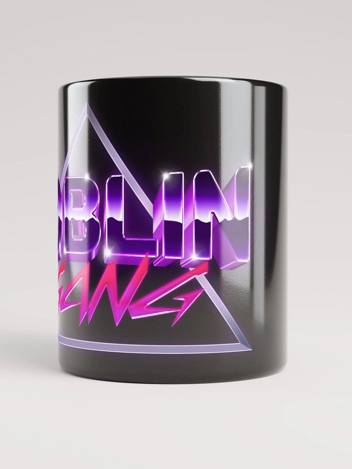 Goblin Gang Retro Pyramid Mug Black product image (4)