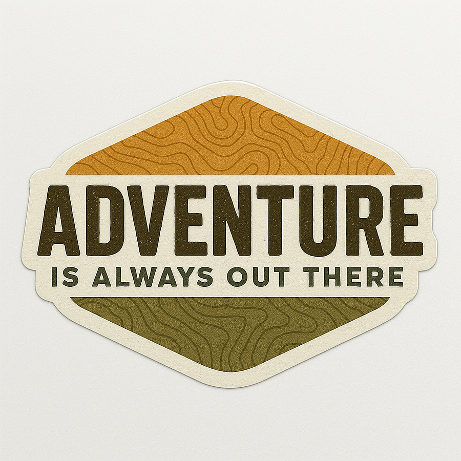 Adventure Is Always Out There Sticker product image (2)