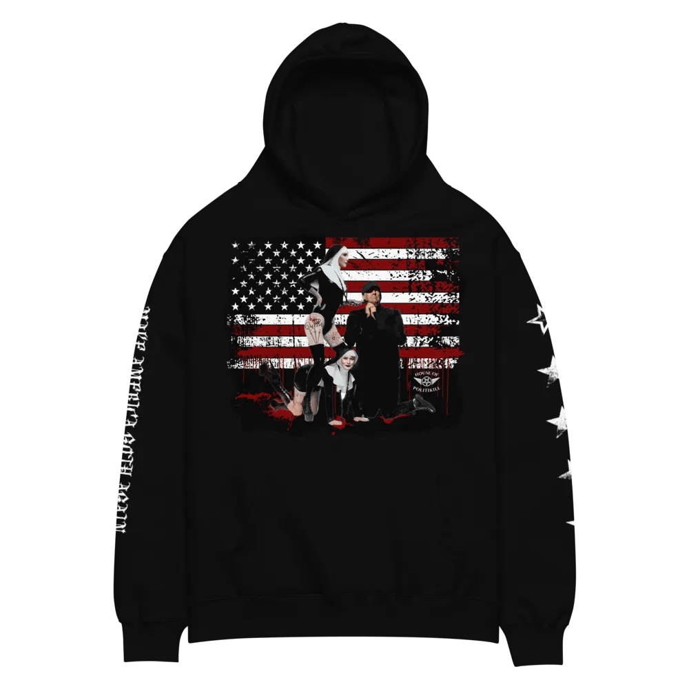 Make America Goth Again - Statement Hoodie - Sacrilegious Gothic Design for Rebels product image (2)