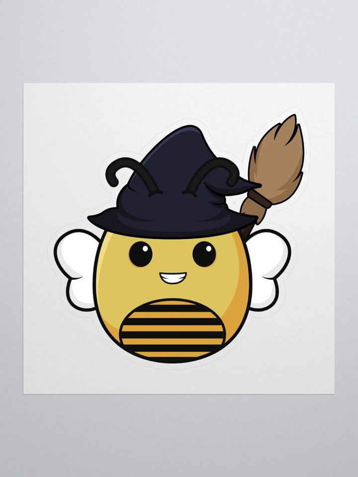 Witchy Bee sticker product image (1)