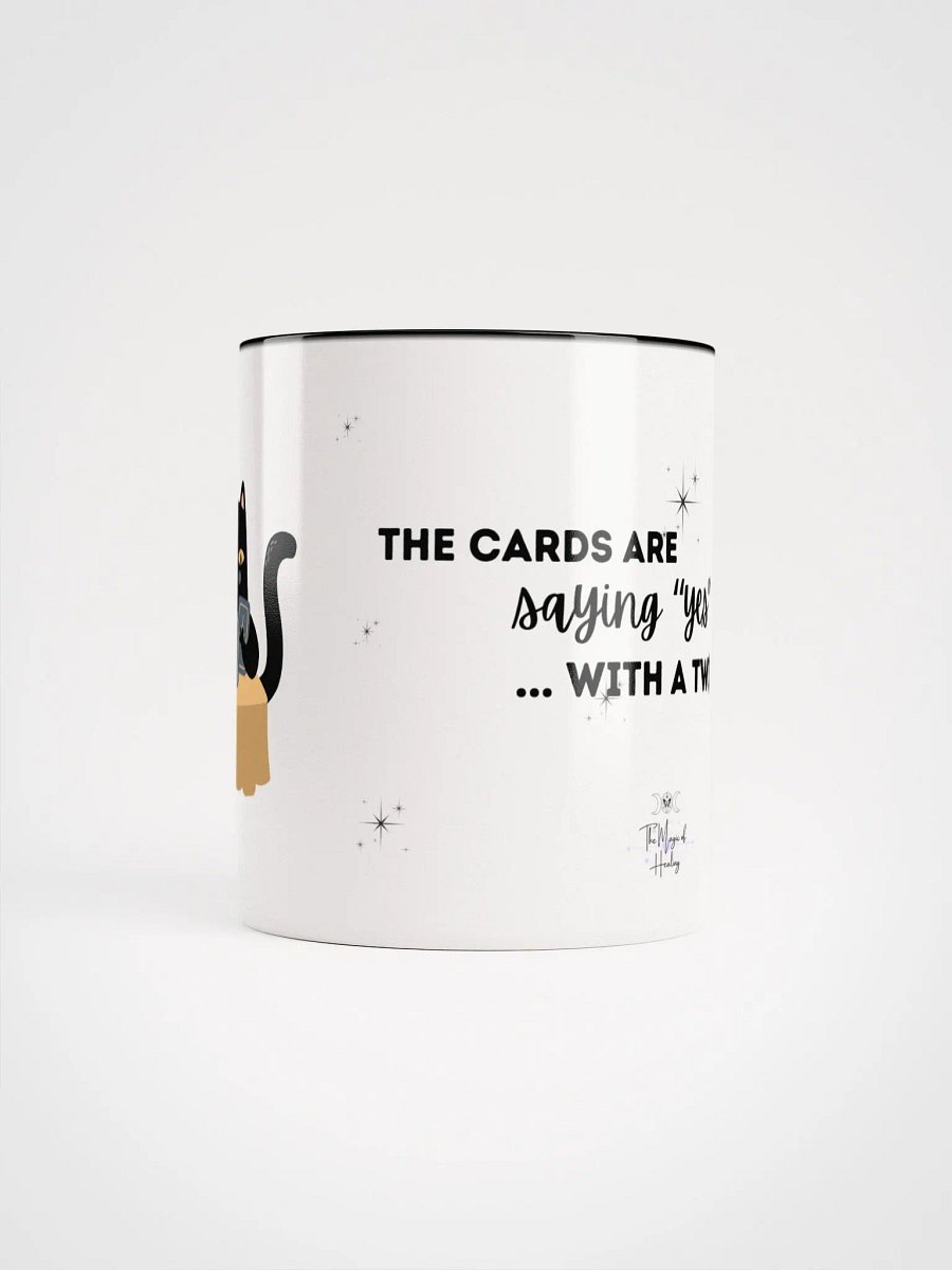 Mystic Cat Tarot Mug: Saying Yes with a Twist product image (9)