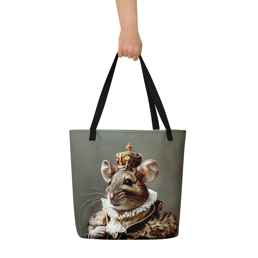 Tote Bag: Whimsy Victorian Noble Mouse Stylish Fantasy Fashion Art Design product image (9)