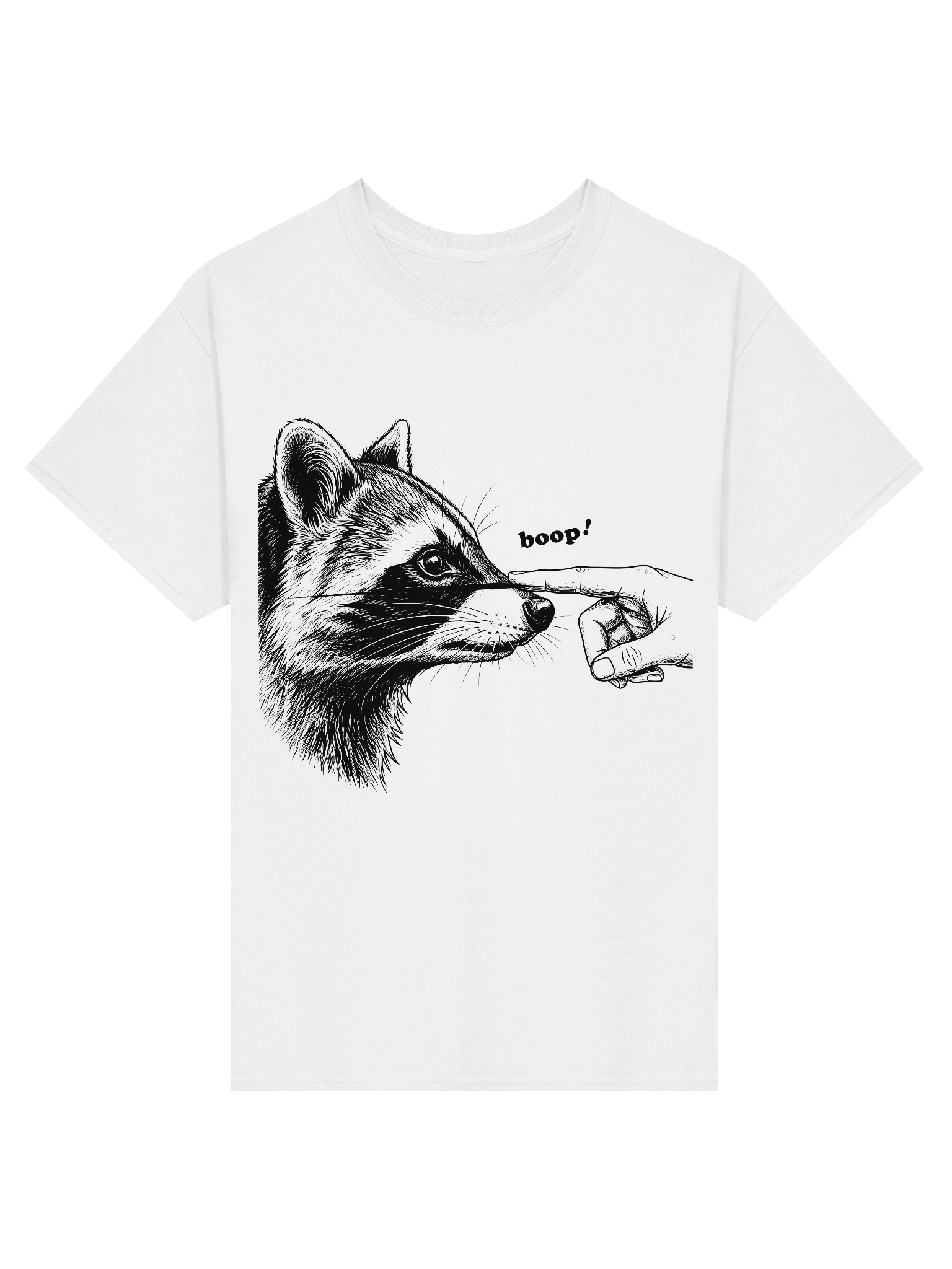 Funny Raccoon Boop - Tee product image (121)