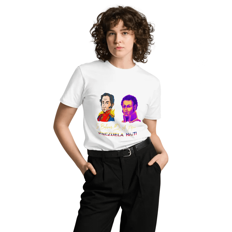 Haiti And Venezuela Friendship T-Shirt product image (8)