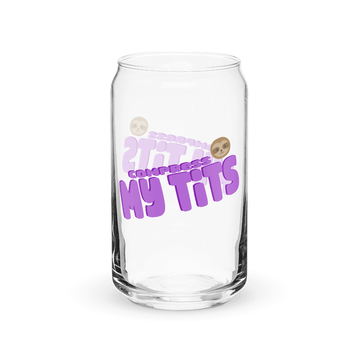 Compress My Tits Glass product image (1)