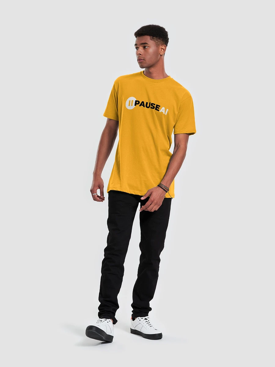 PauseAI t-shirt orange product image (6)