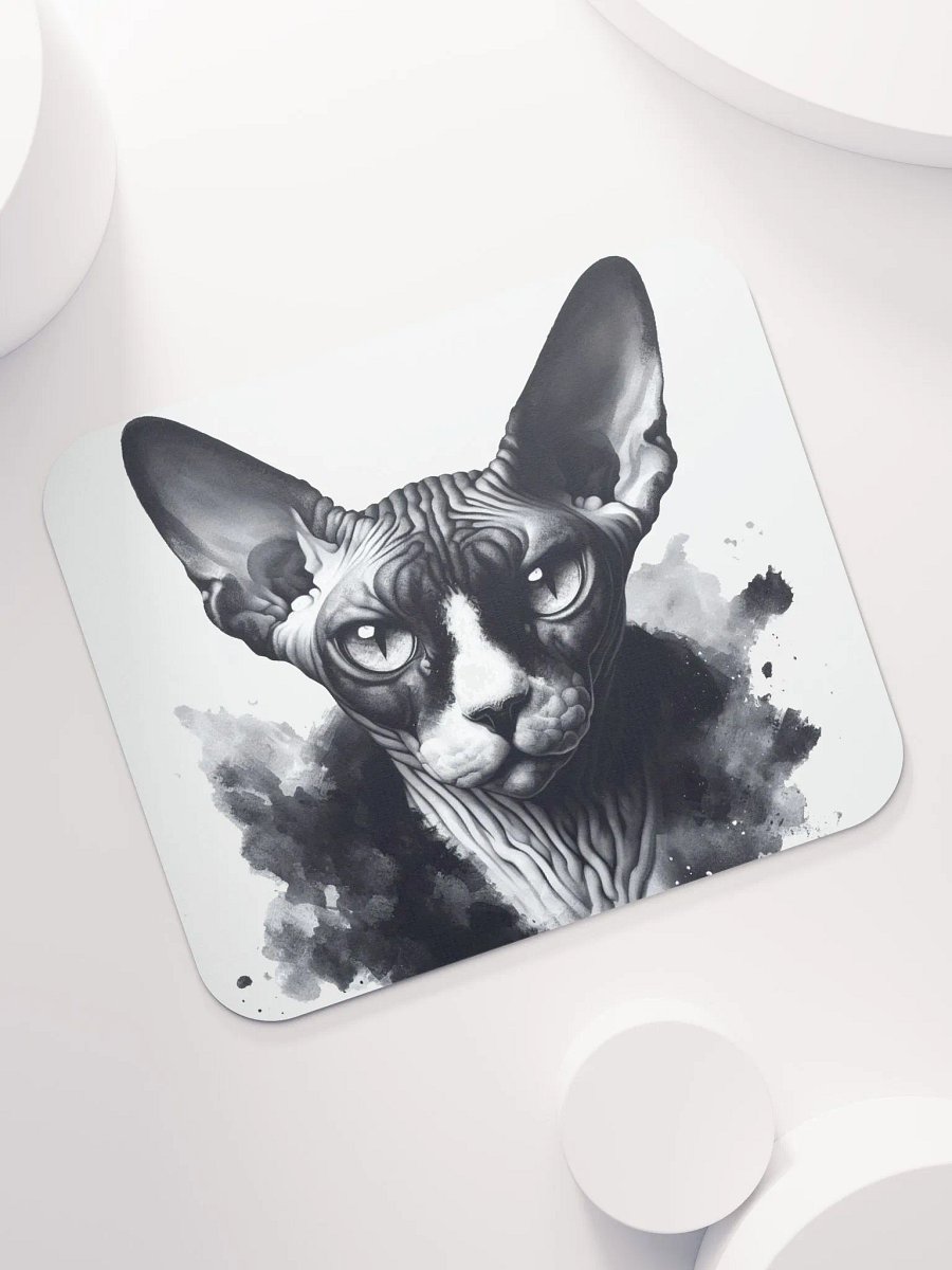Sphynx Mouse Pad • Sphynx Art Mousepad • Sphynx Cat Mouse Pad • Sphinx Mousepad • Sphynx Painting Mouse Pad product image (7)