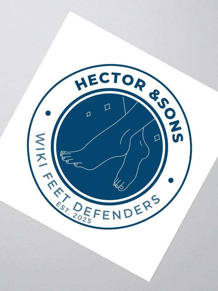 Hector & Sons. Logo Stickers product image (4)