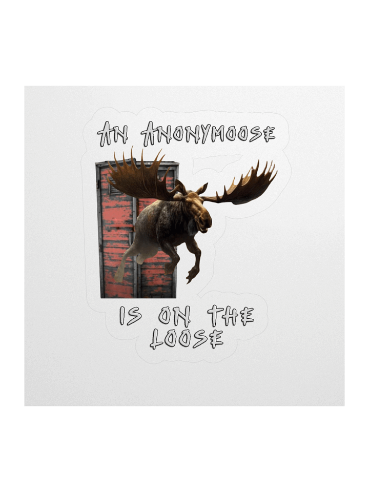 Synisisms - Anonymoose Sticker product image (2)