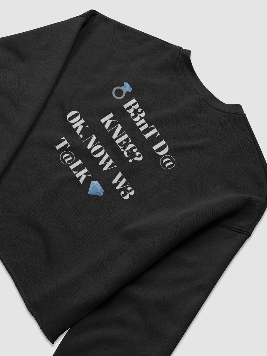 $.T.@.T - B3nT D@ KNE£ Crop Sweatshirt product image (16)