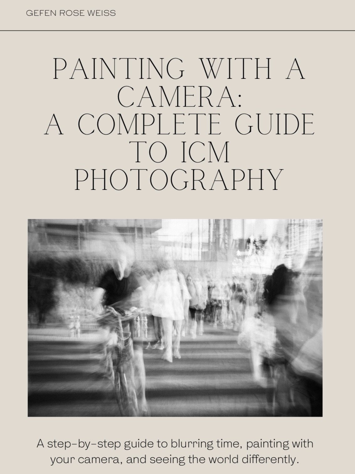 Complete Guide to ICM Photography (PDF) product image (1)