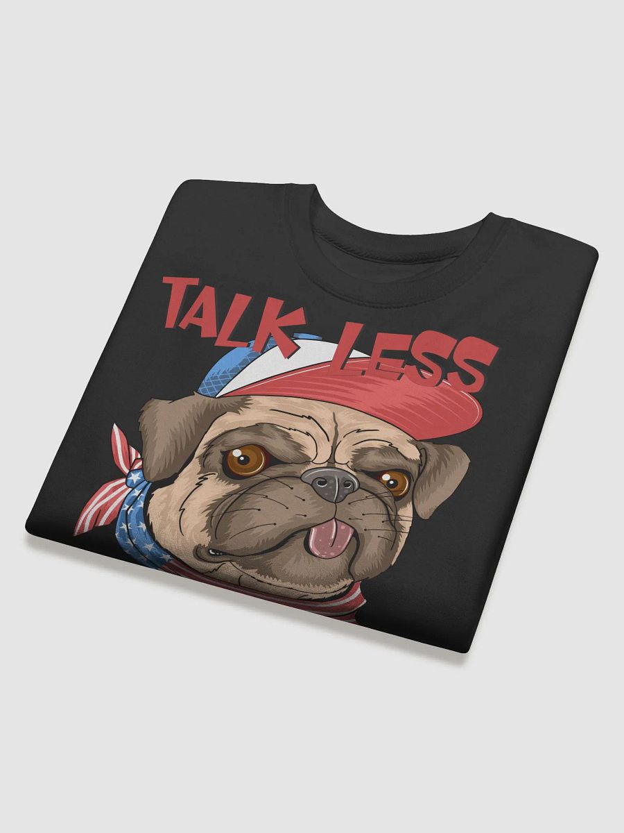 Classic long sleeve t-shirt - Talk less share more product image (4)