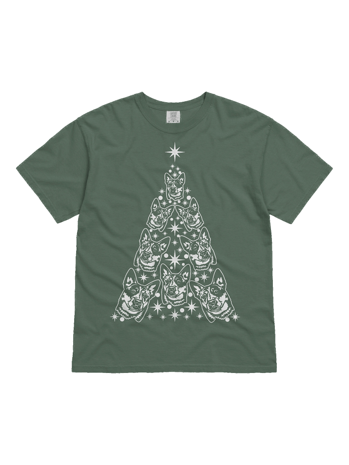 Australian Cattle Dog Christmas Tree T-Shirt product image (21)