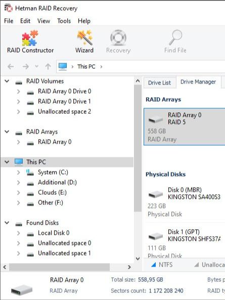 Hetman RAID Recovery - Recover damaged RAID arrays product image (2)