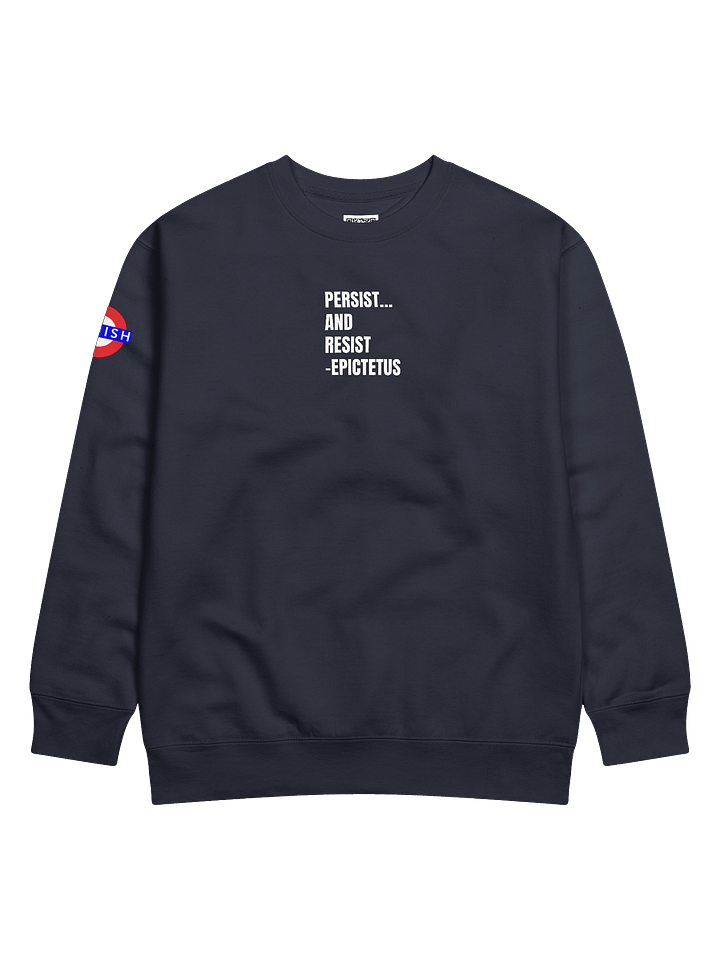 Persist and Resist Crewneck V1 - White product image (1)
