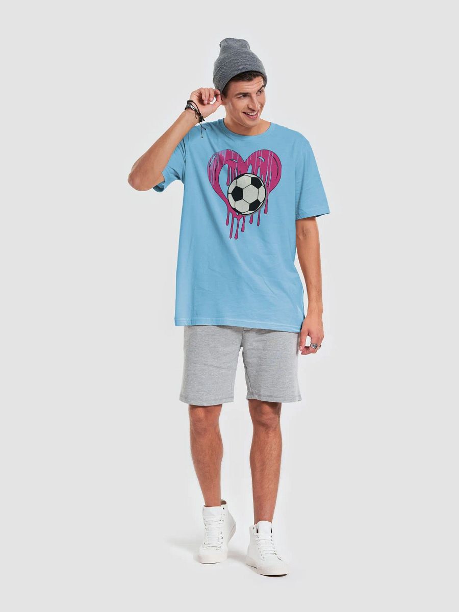 Heart Soccer Melting Love T-Shirt product image (34)