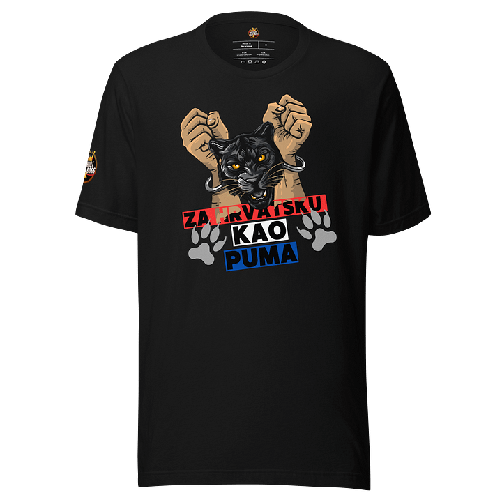 Za Hrvatsku Kao Puma Unisex T-Shirt product image (1)