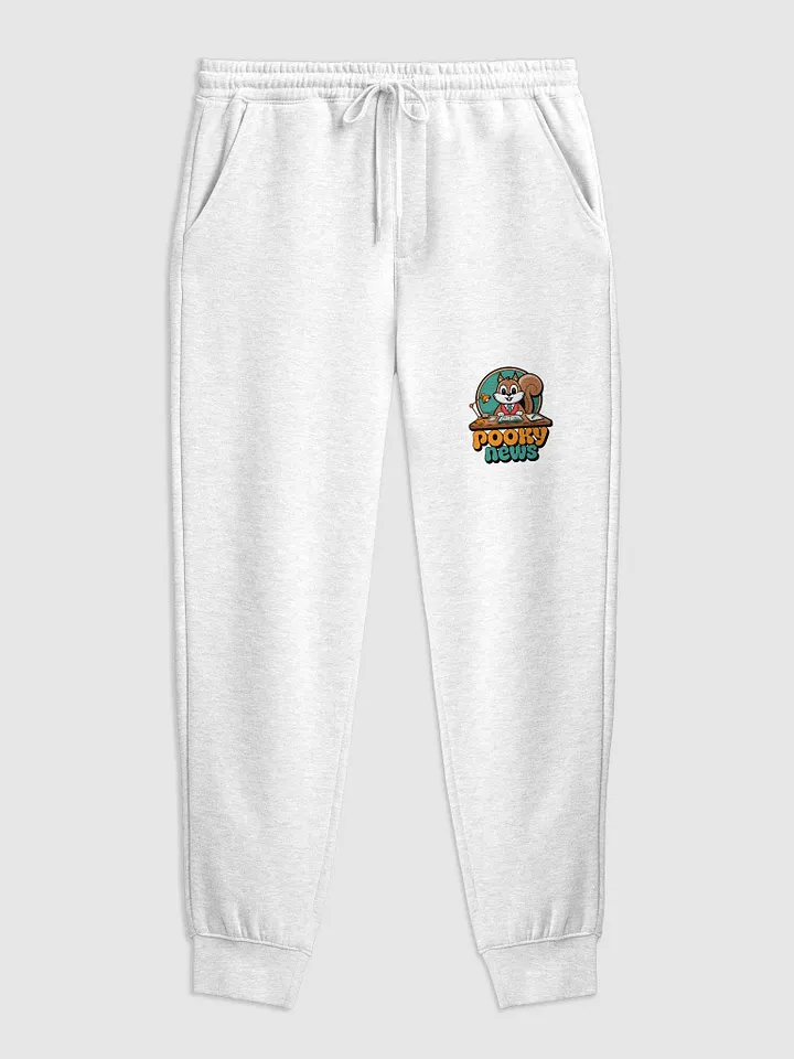 Pooky News Cartoon Fleece Joggers product image (1)