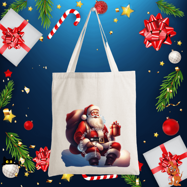 Santa Claus tote Bag product image (1)