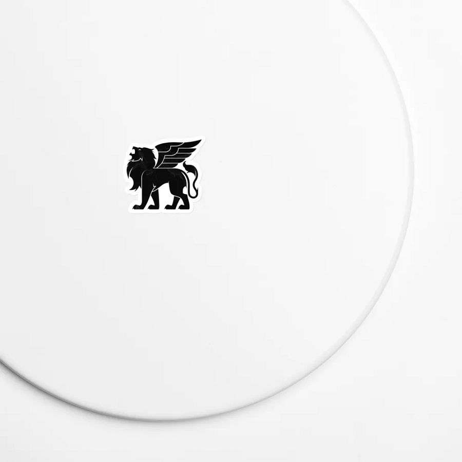 Verardi Famiglia Emblem (Black) ✦ Die-Cut Magnets product image (7)