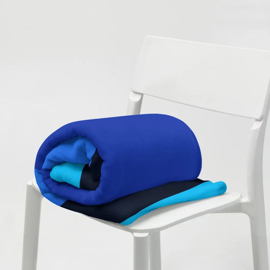 Blue Block Blanket product image (7)