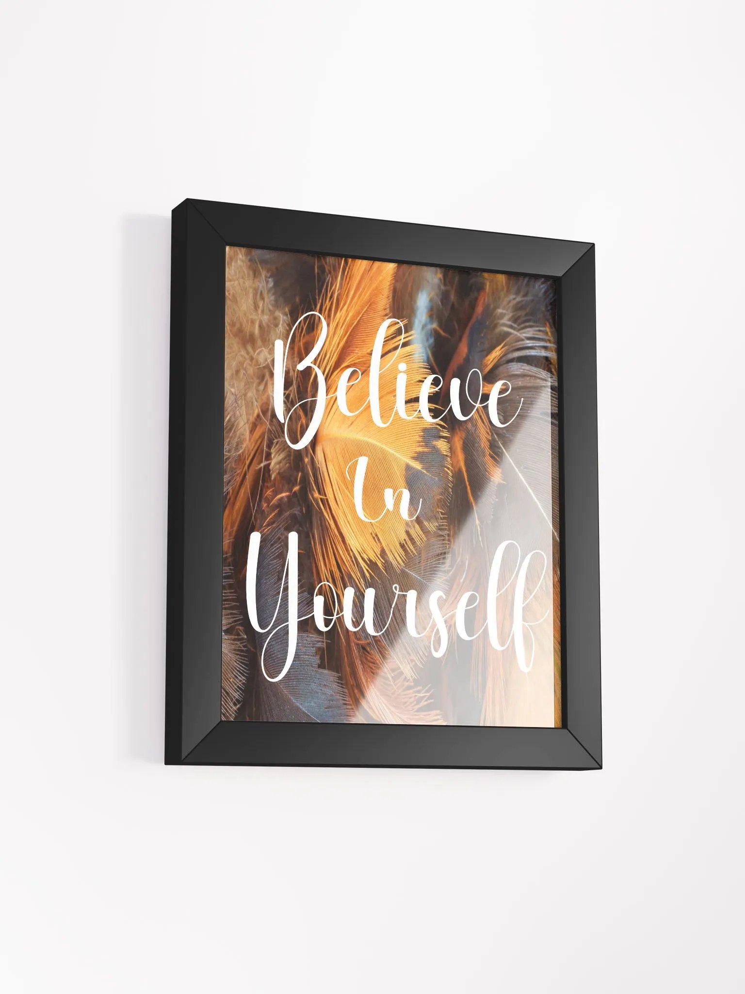 Believe in Yourself Feathers Background product image (4)