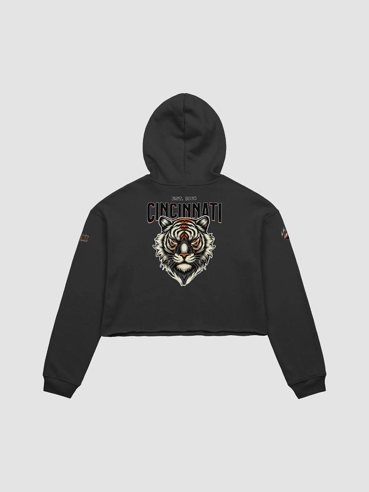 Cincinnati Bengals Tiger Pride Crop Hoodie | NFL Home Locker product image (2)