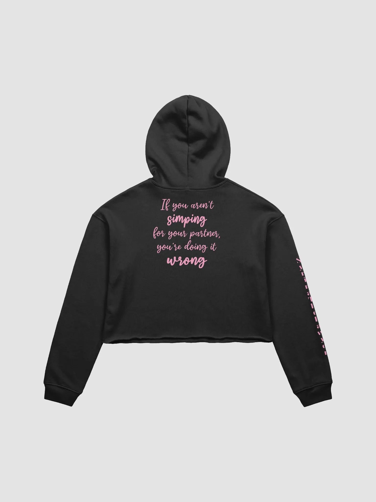Simp Cropped Hoodie product image (6)