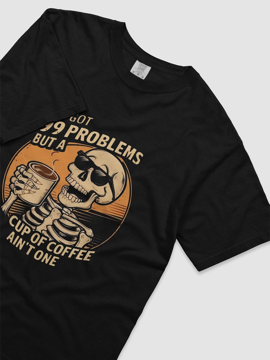 Skeleton Coffee Lover T-Shirt product image (3)
