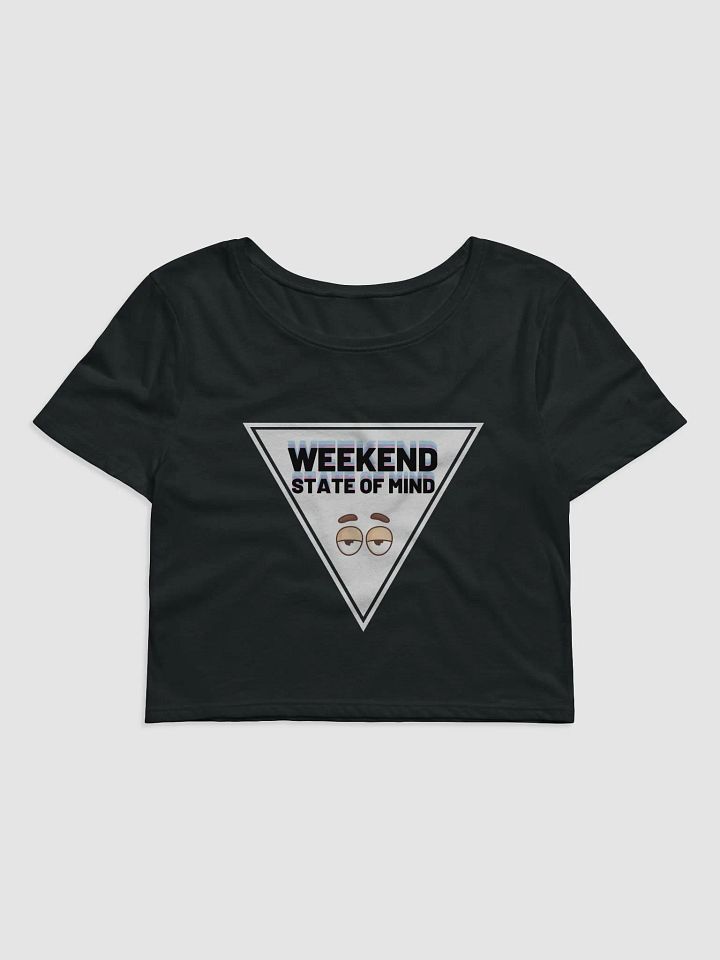 Weekend State of Mind Crop Tee product image (1)