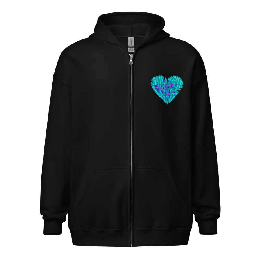 1 John 4:19 | Zipper Hoodie product image (3)