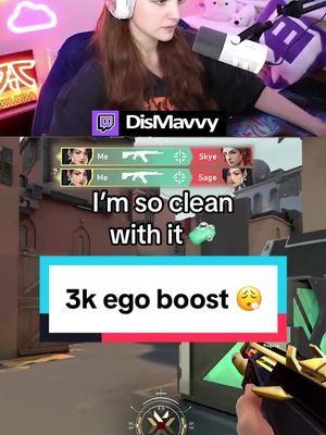 Cleaned them up on retake for a massive ego boost 😮‍💨 #valorant #valorantgamergirl #gamergirl #egirl #twitchpartner #logitech #logitechg #valornatclips #valorantduo #womeningaming #battlesage #sagemommy 